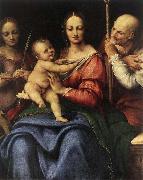 Cesare da Sesto Holy Family with St Catherine France oil painting reproduction